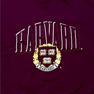 Vintage Harvard Tultex Sweatshirt Made In USA Size L